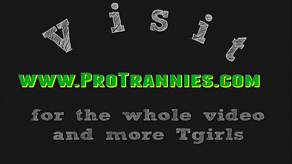 Beautiful bigtits ts cums after assfucking