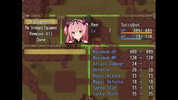 (18) H RPG Games Succubus Nemu'_s Kissy Cummy Sexpedition Log #1