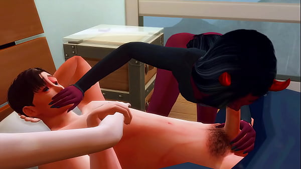 FAMILY TABOO: PERVERTED MISTRESS SUCCUBUS SUBDUED HER STEPBROTHER AND ARRANGED HARD ANAL SEX WITH BDSM WHILE HER STEPSISTER WAS SLEEPING NEXT TO HER (SIMS ANIME HENTAI SFM)